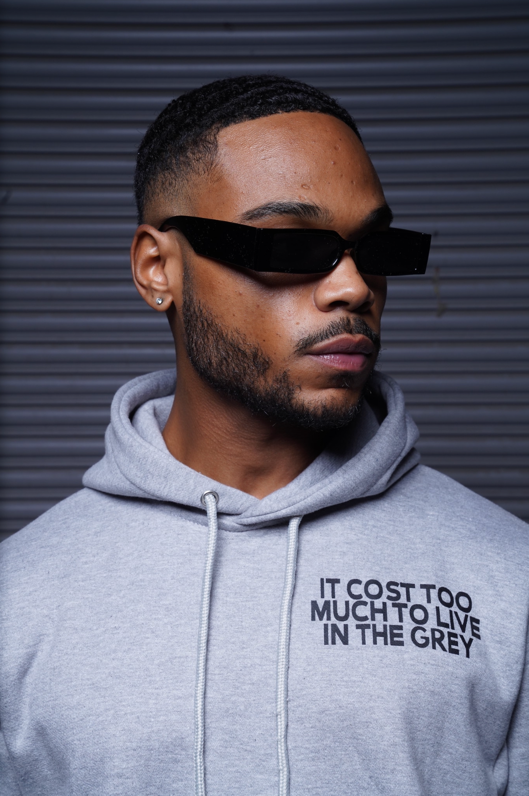 It Costs Too Live In The Grey Hoodie