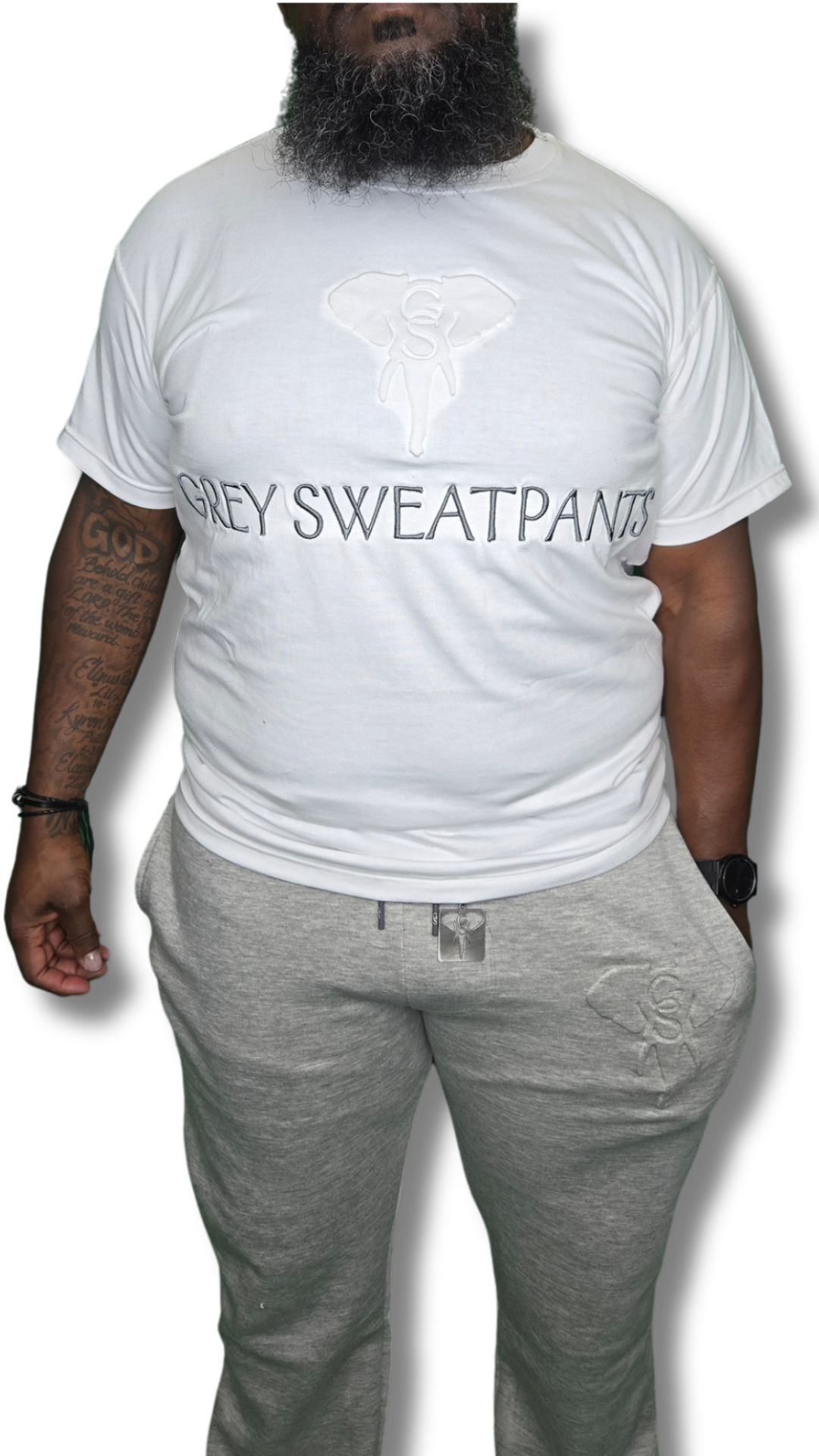 Embossed Logo Tee