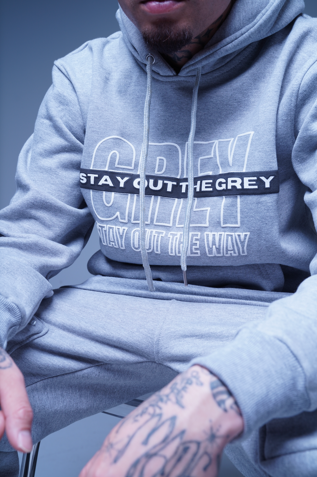 Stay Out The Grey Hoodie