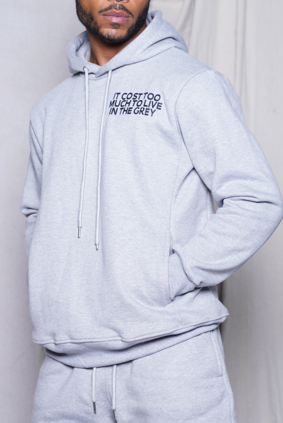 It Costs Too Live In The Grey Hoodie