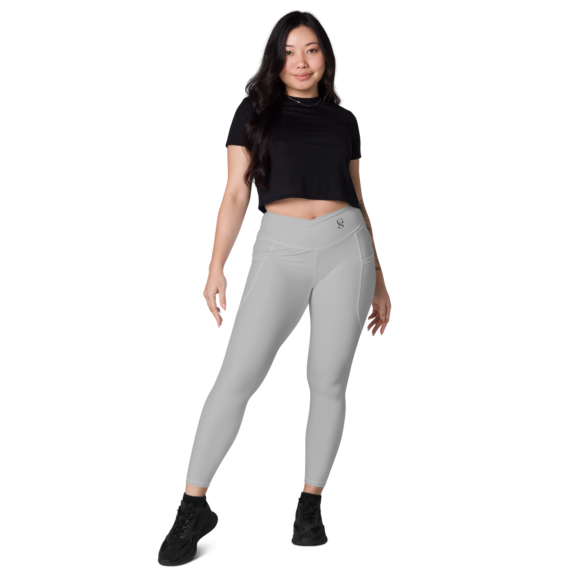 GS Crossover Leggings With Pockets